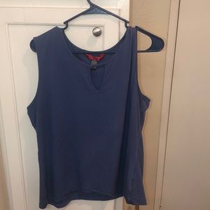 Navy blue tank top